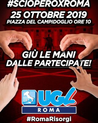 #ROMARISORGI 25 OTTOBRE PIAZZA DEL CAMPIDOGLIO
