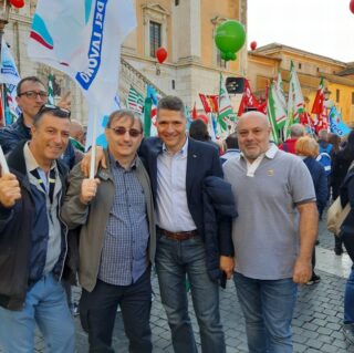 UGL Roma in Piazza del Campidoglio 25 Ottobre